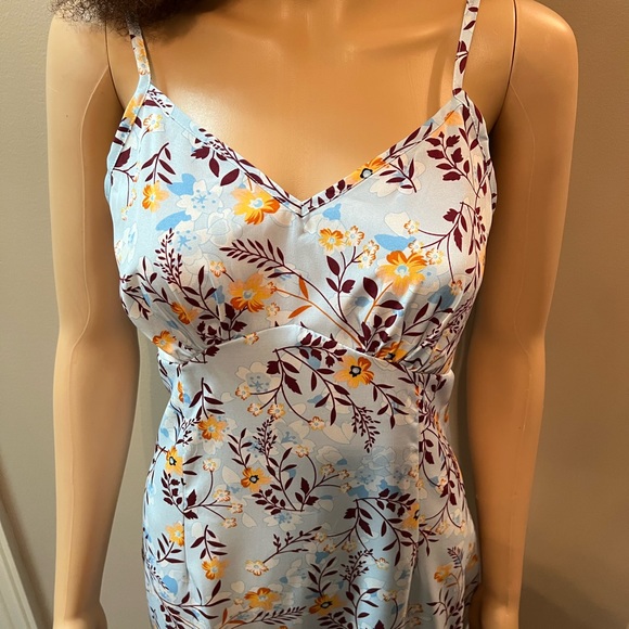 Cathsnna Floral Summer Spaghetti Strap Maxi Dress Size Medium - Picture 6 of 9